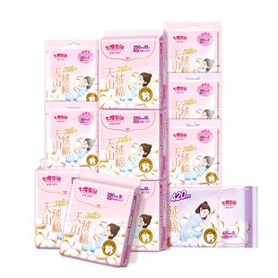 七度空间卫生巾天山绒棉新疆棉敏感肌日夜用290超薄姨妈纯棉透气