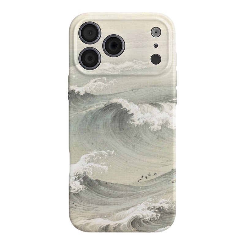 沧海海浪全包防摔手机壳多机型套