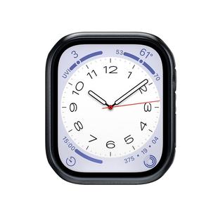 美国SwitchEasy适用于新款苹果applewatch S8/9代手表壳膜一体壳40/41/44/45mm透明防刮摔全包钢化玻璃保护壳
