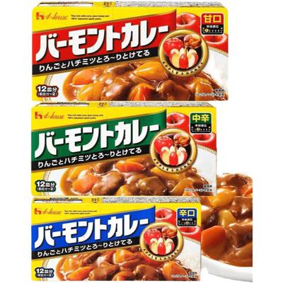 好侍日本进口咖喱块好侍佛蒙