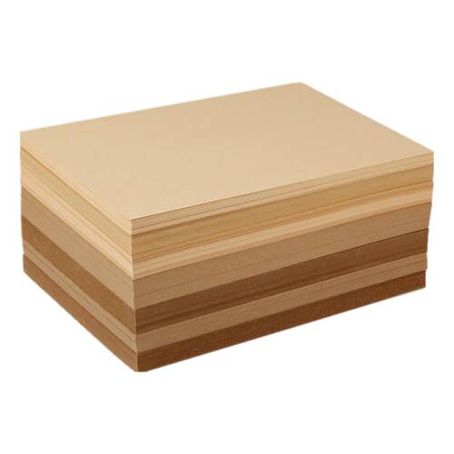 牛皮纸A4 A3 A5 8K 4开牛卡纸财务凭证封面纸 卷宗封面纸 包书纸 装订封皮纸 包装纸 美术手工画画素描厚硬纸