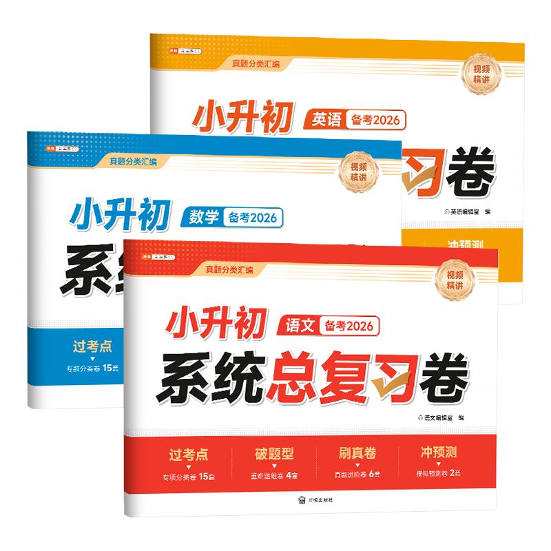 2026新版小升初真题卷