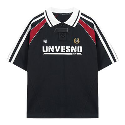 复古运动短袖UNVESNO原创设计