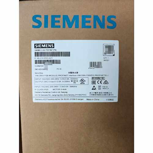 〔议价-可维修〕西门子v90系列0.4kw驱动器 全新均有货