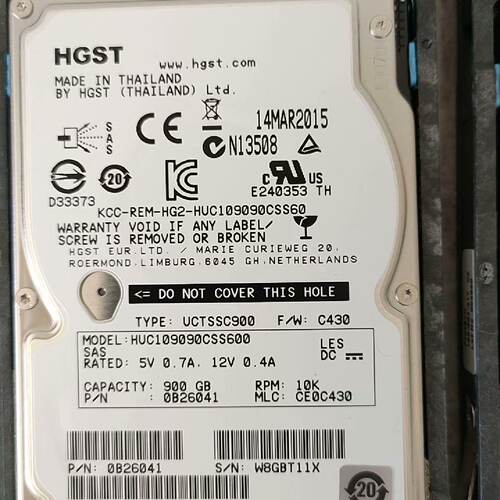 询价-EMC 005049809 900G/600G 10K SA
