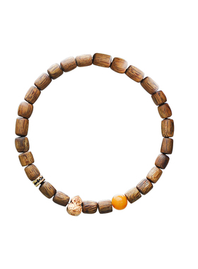 山川心语沉水级白奇楠手串