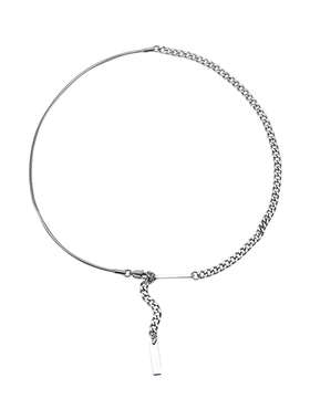 【anan】钢制原创潮拼接项链