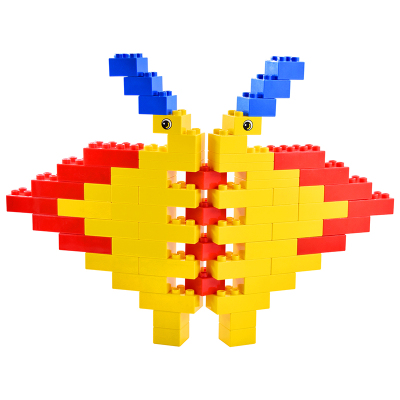 大颗粒益智教具结构拼插积木