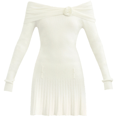 气质优雅显瘦玫瑰连衣裙