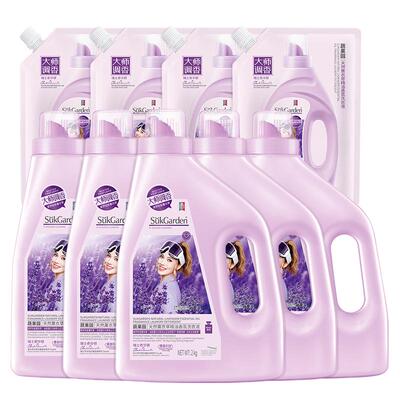 蔬果园薰衣草洗衣液持久留香补充装家用香氛水男士正品官方旗舰店