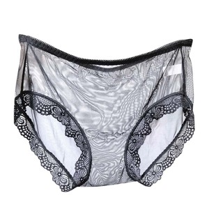 透明内裤女全透无裆性感勾人薄款透免穿脱蕾丝网纱显三角区的裤子