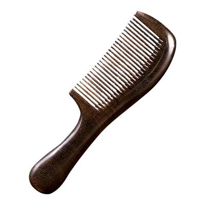 素一素二黑檀木梳-加大特厚