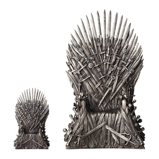 铜师傅 正版授权《权力的游戏》铁王座手办 客厅白铜摆件