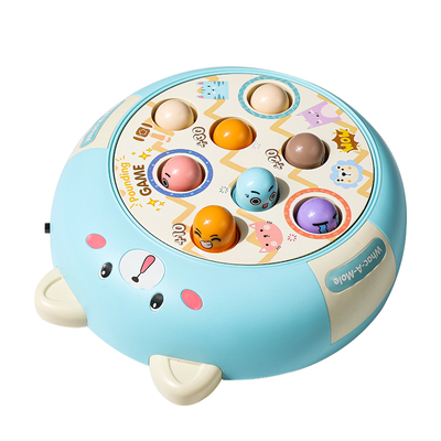 【反应力训练】音乐旋转打地鼠