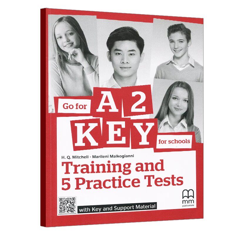 现货 英国进口2020青少版KET考试校园版真题集考试刷题 A2 KEY FOR SCHOOLS 含答案+音频+在线资源库 KET核心词汇剑桥五级考试真题
