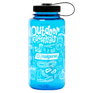 nalgene乐基因涂鸦印制款荒野求生塑料水杯运动户外水壶大容量
