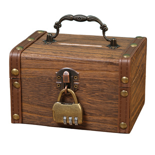 纸币存钱罐2026年新款男孩儿童带锁储钱密码百宝箱收纳盒子储蓄罐