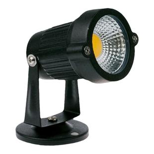 led户外防水3 w草坪投光灯照树灯插泥射树灯地插灯220v七彩庭院灯