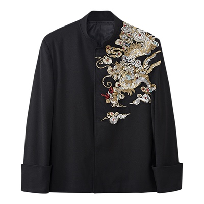 介尺JIECHI新中式国风重工西服