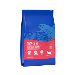 海洋之星三文鱼全价成犬粮比熊狗粮柯基博美泰迪美毛1.5kg/12kg