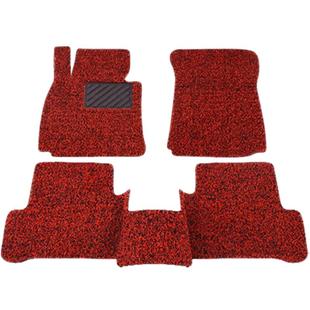 汽车丝圈脚垫通用易清洗车垫子地毯式脚踏垫可自由裁剪车地垫专用