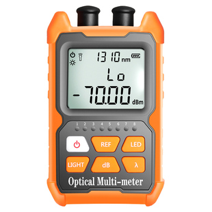 通信光鹿光功率计红光一体机红光光纤笔光工收光器红光源迷你充电30公里高精度多功能表钎光衰测试仪