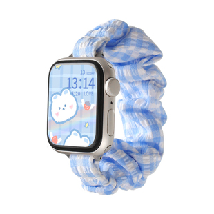 适用华为watch fit4手表带链碎花发圈4pro系列新款腕表watchfit3智能运动手表链2腕带高级感1女款专用new夏天