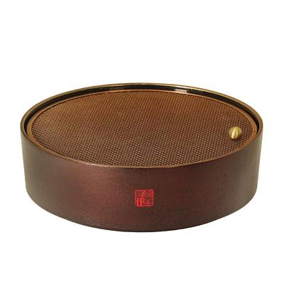 分茶盘圆形电木便携可收纳简约