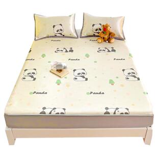 定制夏天冰丝凉席儿童床笠罩120X190X150X90*135X200X220cm榻榻米