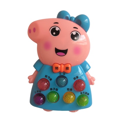 儿童趣味男孩女孩迷你故事机灯光音乐益智早教宝宝启蒙玩具0一3岁