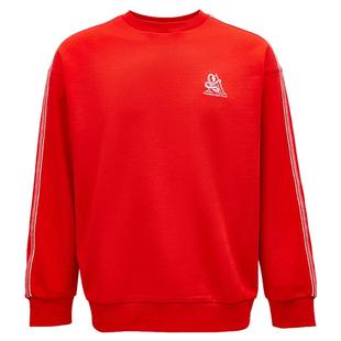 秋冬新品NBA ATELIER男士宽松圆领刺绣字母图案新年卫衣男款