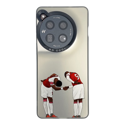 阿森纳庆祝绅士握手适用于适用于三星s24ultr手机壳s23fe高级s25+足球s22新款一加11全包12防摔13ACE3小众5