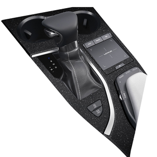 适用19-23款雷克萨斯UX260H中控贴膜档位内饰改装件贴纸车内用品