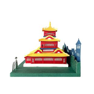 故宫角楼雨花阁建筑模型DIY手工拼装纸雕灯上新了博物馆生日礼物