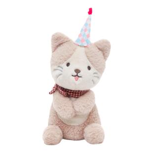 捉趣庆生小猫咪毛绒玩具可爱玩偶公仔娃娃女孩睡觉抱枕女生日礼物