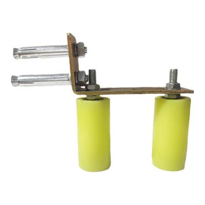 门轮支架靠轮挡轮夹轮L支架固定