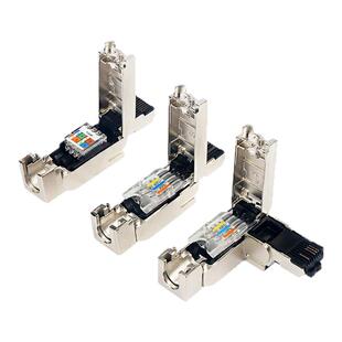 适用西门子rj45工业以太网水晶头profinet网线接头4/8芯901-1BB10