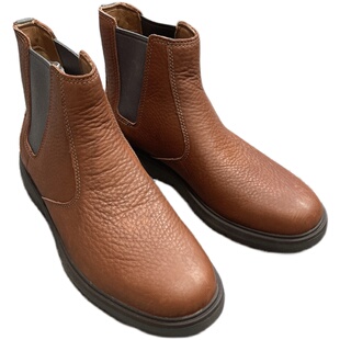 【靴子】9码=42码Clarks其乐unstructured红枫增高荔枝纹切尔西