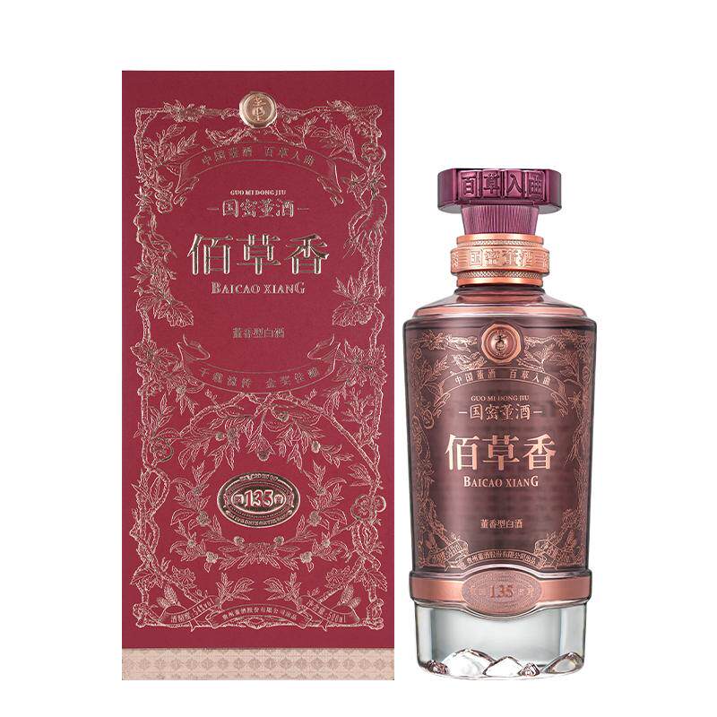董酒佰草香(红标)54度500ml单瓶