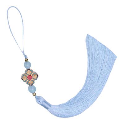 博婷四叶草流苏国风汉服压襟