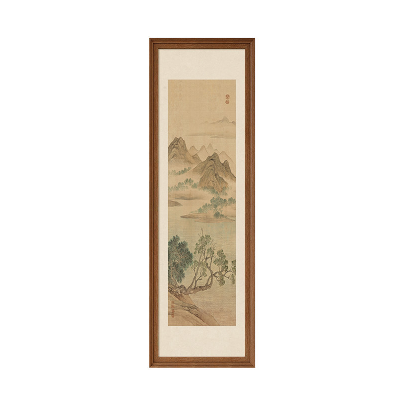 【宋氏美学】背有靠山玄关装饰画