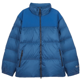 DUVETICA男士GORE-TEX 2L立领拼色防风防泼水羽绒服VUDJ18446