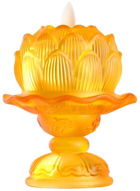 【琉璃莲花灯】送电池
