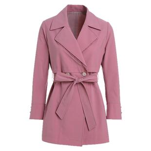 乔万尼商场同款收腰风衣设计款秋新品温婉淑女精致优雅EI3B168