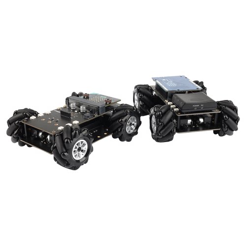 4WD麦克纳姆轮小车 omini全向轮 适用microbit makecode编程