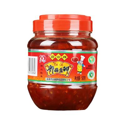 正宗郫县豆瓣酱四川特产红油豆瓣