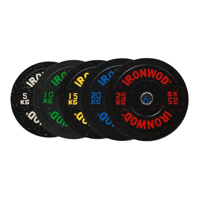 IRONWOD高弹杠铃片颗粒耐摔奥片
