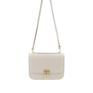 A.Cloud画框豆腐包小方包罗马柱高级感Epsom牛皮单肩包女腋下包