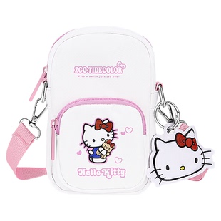 正港ZGO hellokitty凯蒂猫联名包包女款学生手机包通勤斜挎包可爱