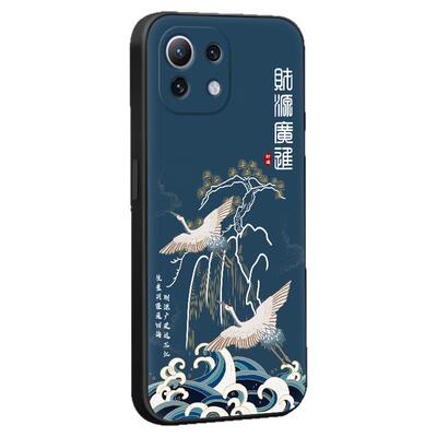 皑晨适用于小米11青春版m2101k9ag手机壳m2101k9c耐用防摔m2101k9r复古。小米11青春活力版m2101k9c国潮风mi1